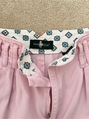 Vintage Hunt Club, Pink High Waisted Barrel Pants, Size 10, Cotton, Pleated, 90s
